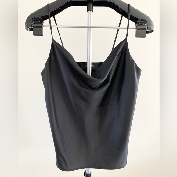 Renee C Satin Cowl Neck Camisole - Picture 2 of 5
